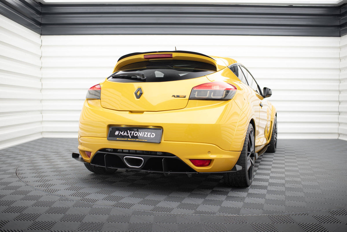 Maxton Design - Diffusor Heck Ansatz für Diffusor für RENAULT MEGANE MK3 RS - Aerowerk.
