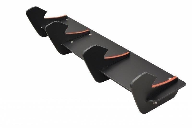 Maxton Design - Diffusor Heck Ansatz für Diffusor für VW Golf R Mk7 Facelift - Aerowerk.