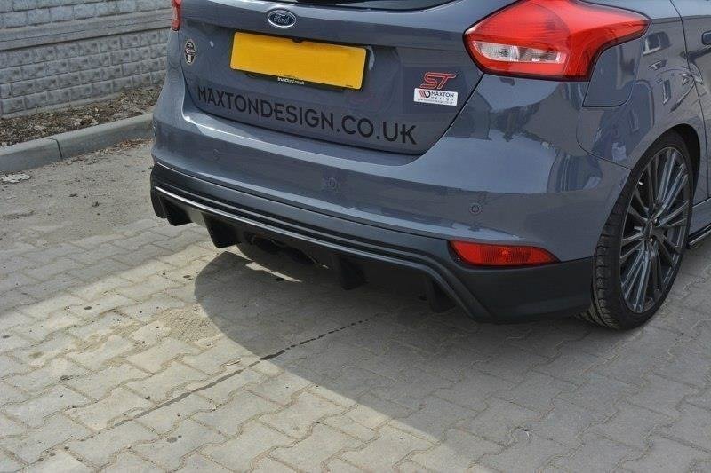 Maxton Design - Diffusor Heck Ansatz für FOCUS ST MK3 (FACELIFT) RS - LOOK - Aerowerk.
