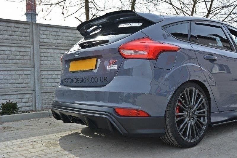 Maxton Design - Diffusor Heck Ansatz für FOCUS ST MK3 (FACELIFT) RS - LOOK - Aerowerk.