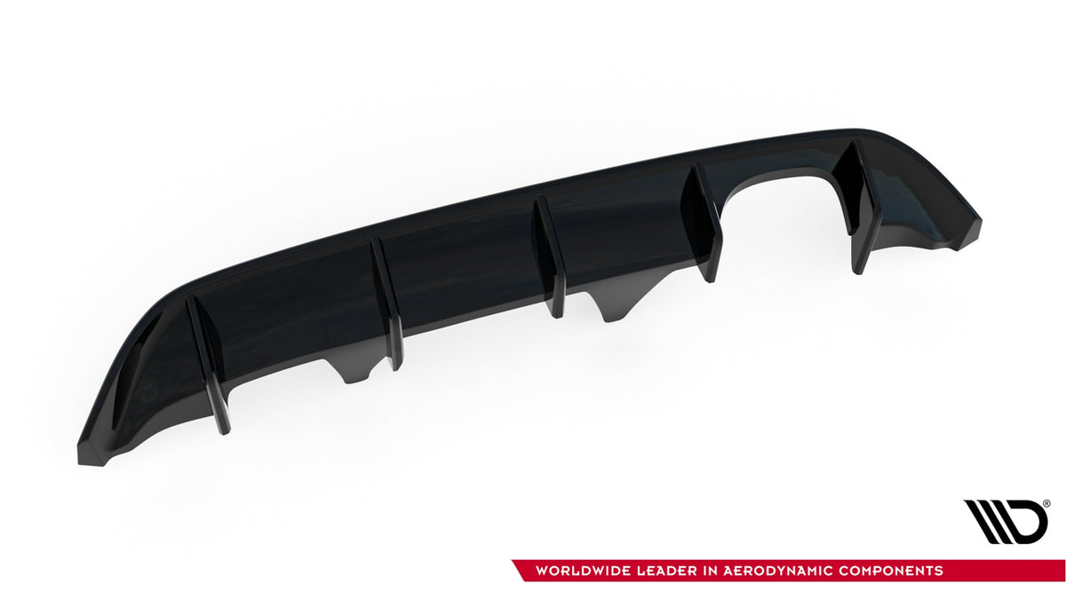 Maxton Design - Diffusor Heck Ansatz für Ford Fiesta Mk8 ST - Line - Aerowerk.
