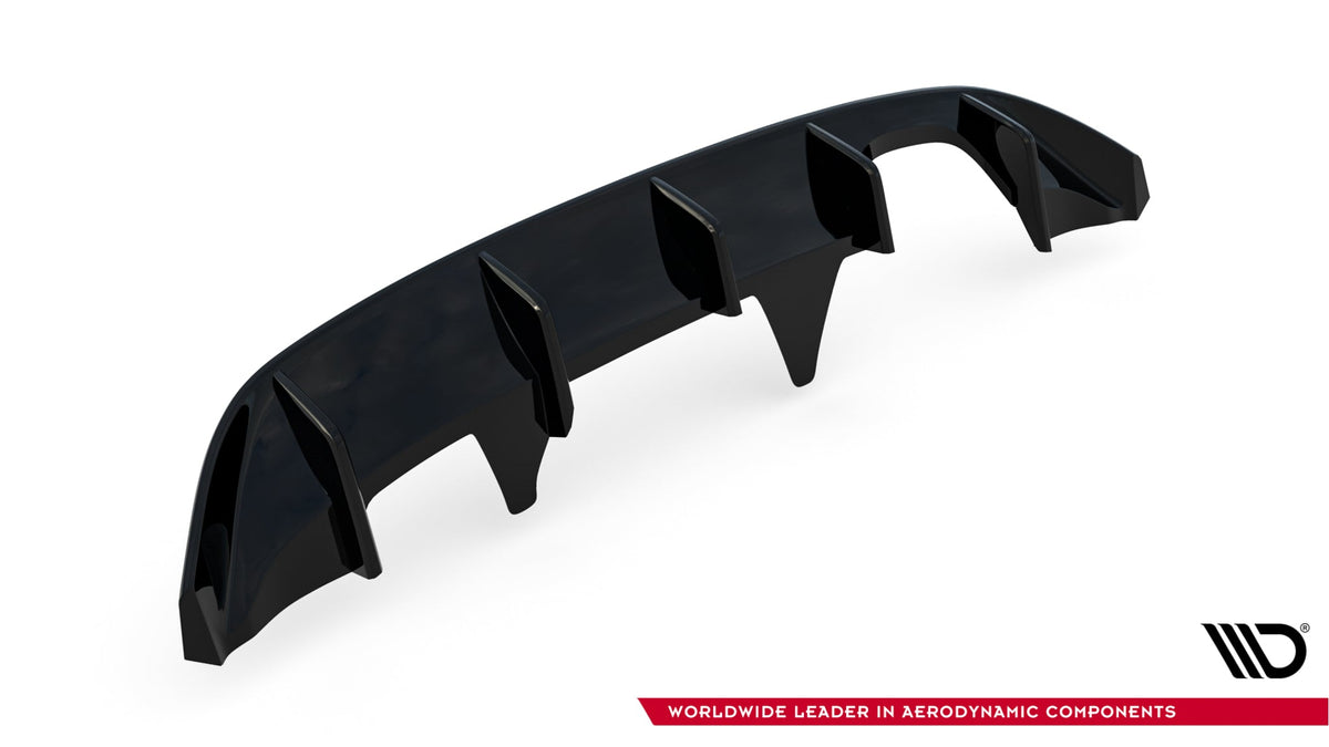 Maxton Design - Diffusor Heck Ansatz für Ford Fiesta Mk8 ST - Line - Aerowerk.