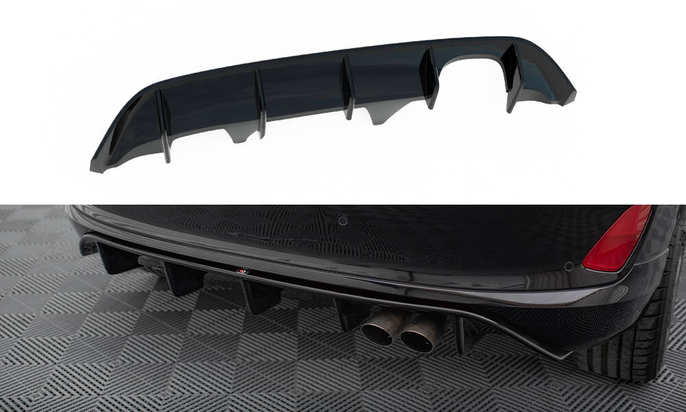 Maxton Design - Diffusor Heck Ansatz für Ford Fiesta Mk8 ST - Aerowerk.