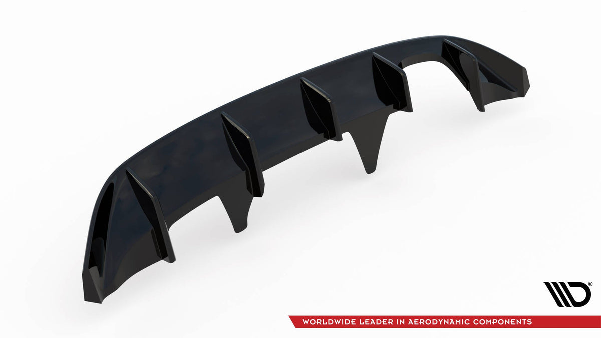 Maxton Design - Diffusor Heck Ansatz für Ford Fiesta Mk8 ST - Aerowerk.