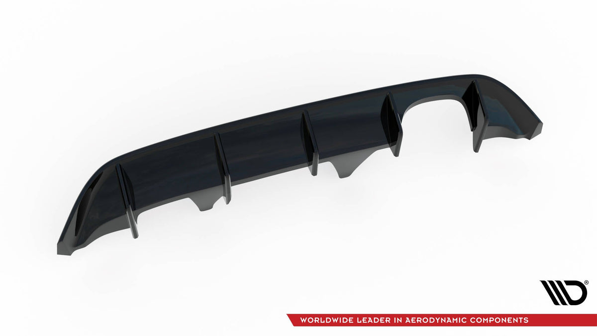 Maxton Design - Diffusor Heck Ansatz für Ford Fiesta Mk8 ST - Aerowerk.