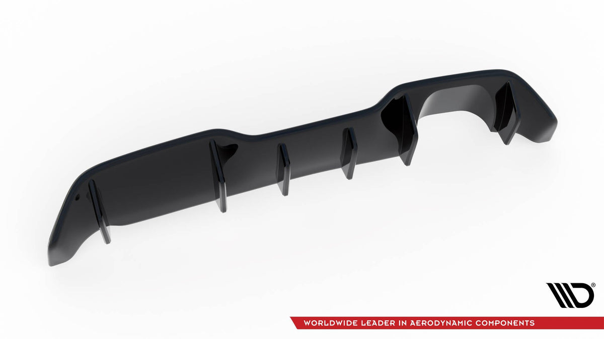 Maxton Design - Diffusor Heck Ansatz für Ford Fiesta ST (3 - Türige version) Mk7 Facelift - Aerowerk.