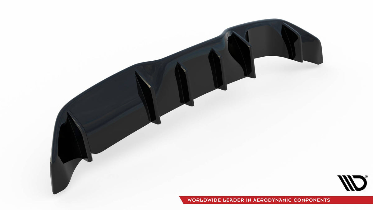 Maxton Design - Diffusor Heck Ansatz für Ford Fiesta ST (3 - Türige version) Mk7 Facelift - Aerowerk.