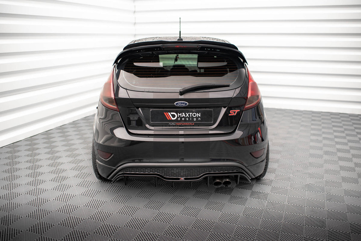 Maxton Design - Diffusor Heck Ansatz für Ford Fiesta ST (5 - Türige version) Mk7 Facelift - Aerowerk.