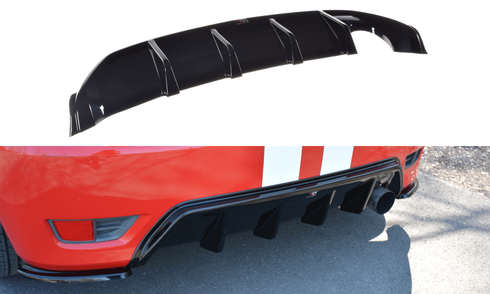 Maxton Design - Diffusor Heck Ansatz für Ford Fiesta ST Mk6 - Aerowerk.