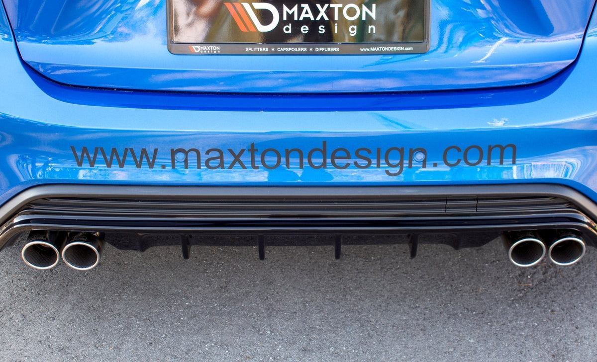Maxton Design - Diffusor Heck Ansatz für Ford Focus Hatchabck ST - Line - Aerowerk.