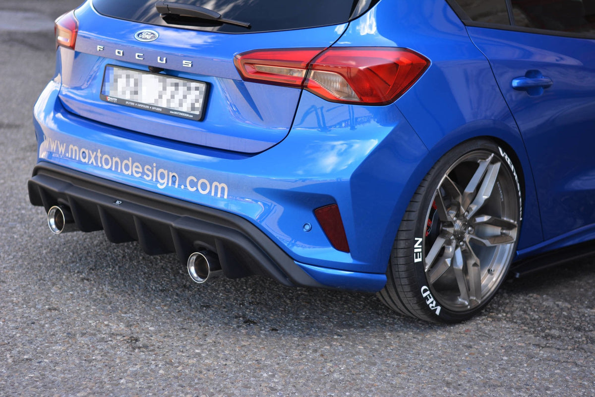 Maxton Design - Diffusor Heck Ansatz für Ford Focus Hatchabck ST - Line - Aerowerk.