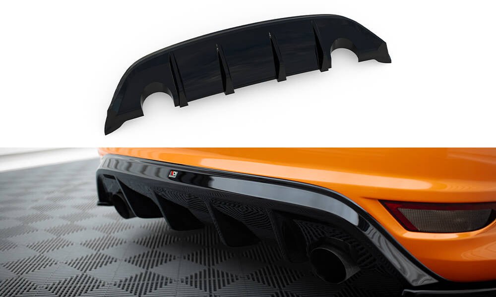 Maxton Design - Diffusor Heck Ansatz für Ford Focus ST Mk2 FL - Aerowerk.