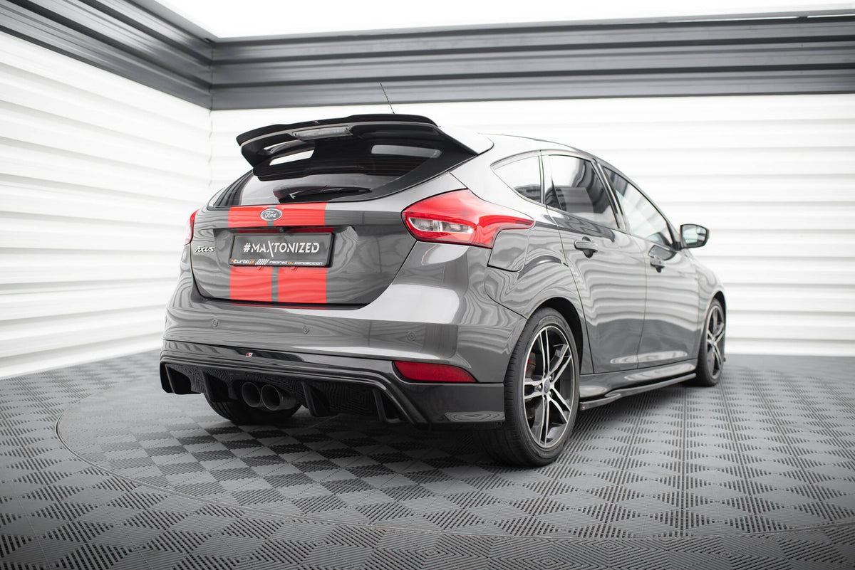 Maxton Design - Diffusor Heck Ansatz für Ford Focus ST Mk3 FL (RS - Look) - Aerowerk.
