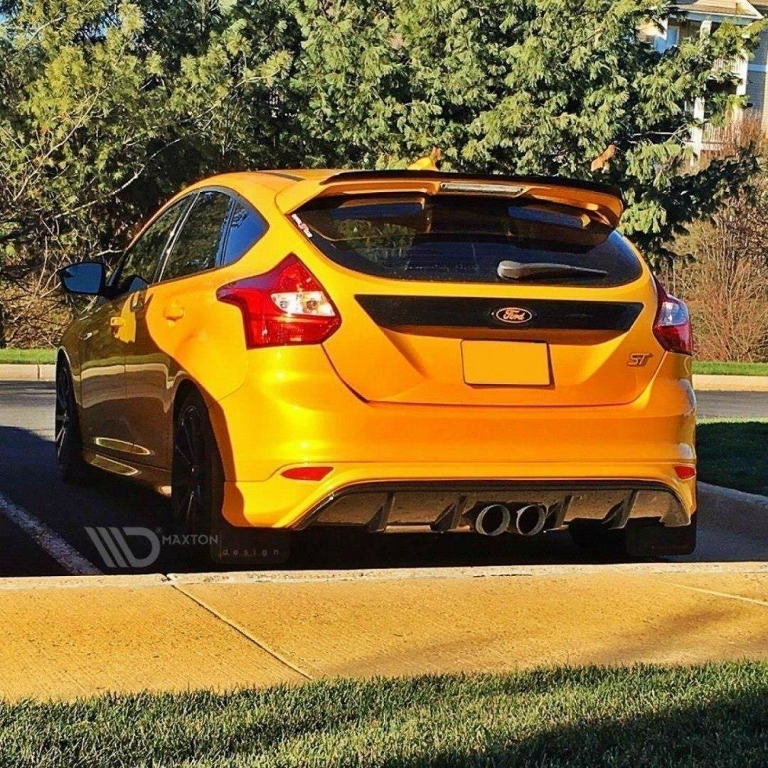 Maxton Design - Diffusor Heck Ansatz für Ford Focus ST Mk3 (RS Look) - Aerowerk.