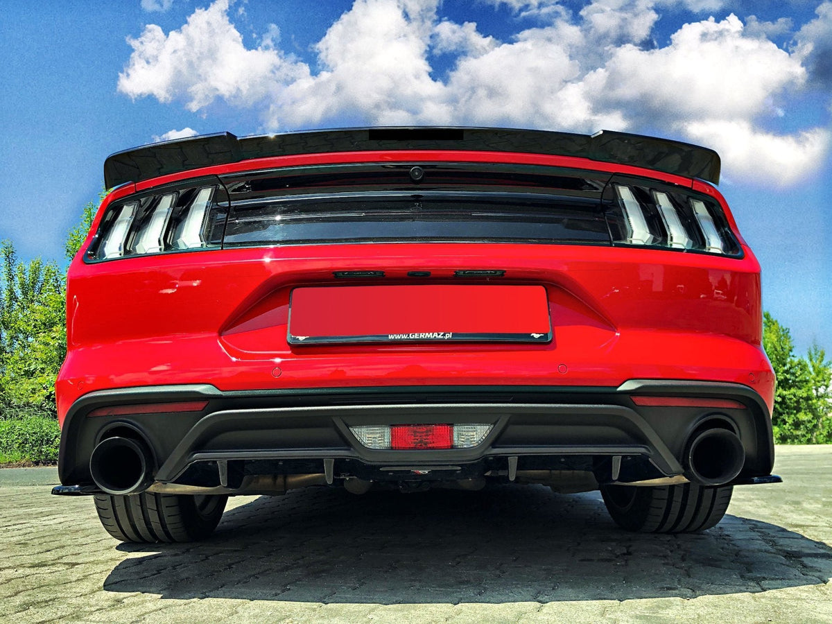 Maxton Design - Diffusor Heck Ansatz für Ford Mustang Mk. 6 Facelift - Aerowerk.
