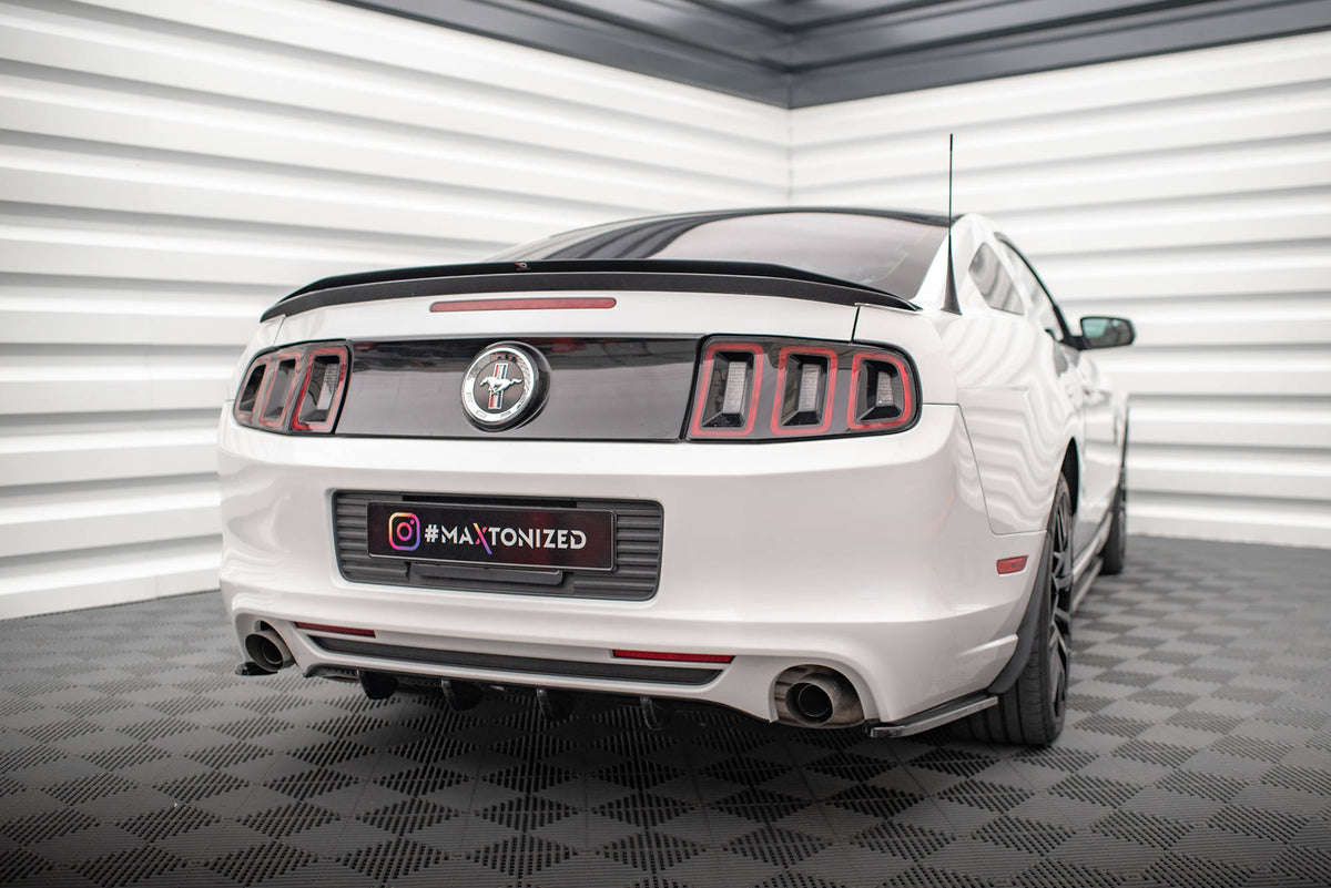 Maxton Design - Diffusor Heck Ansatz für Ford Mustang Mk5 Facelift - Aerowerk.