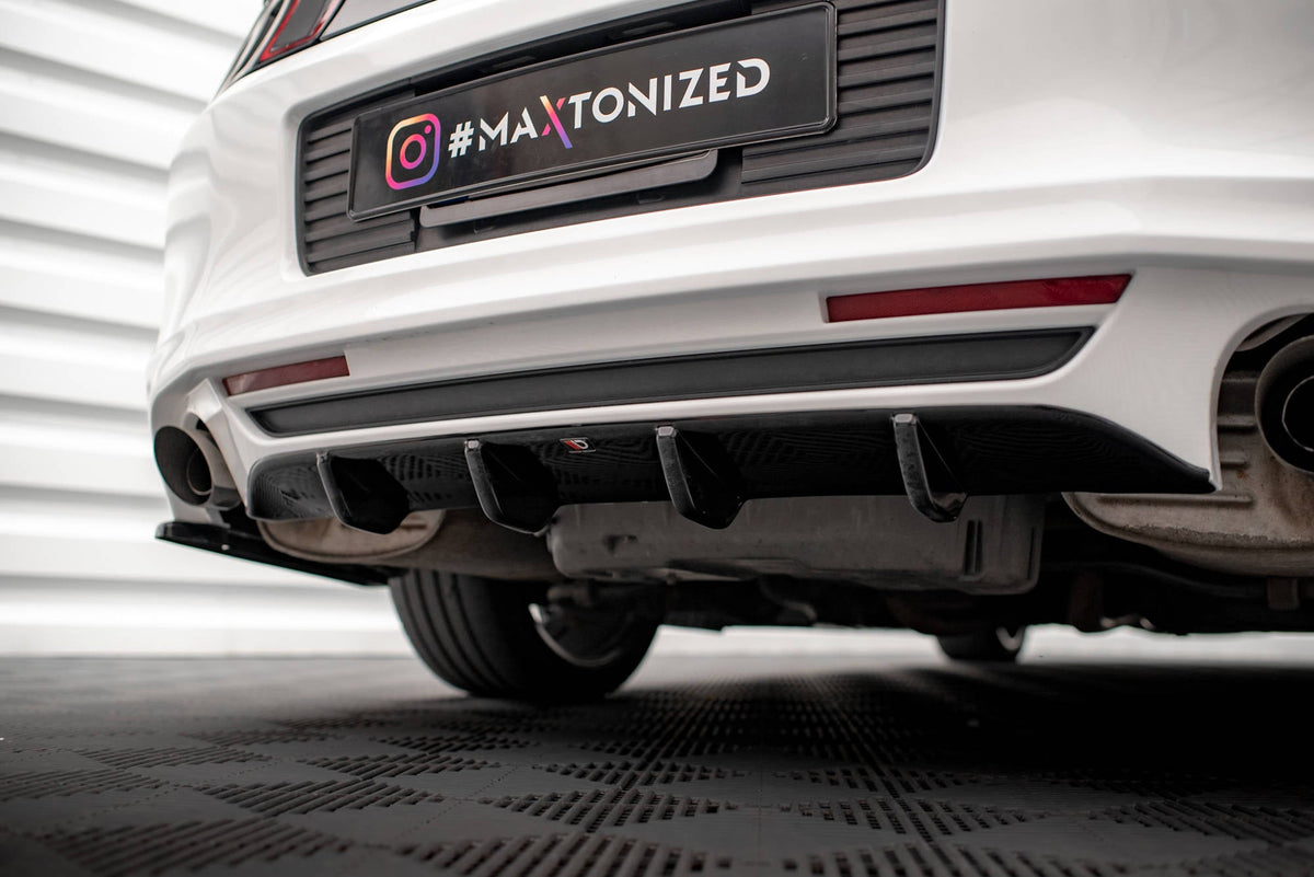 Maxton Design - Diffusor Heck Ansatz für Ford Mustang Mk5 Facelift - Aerowerk.