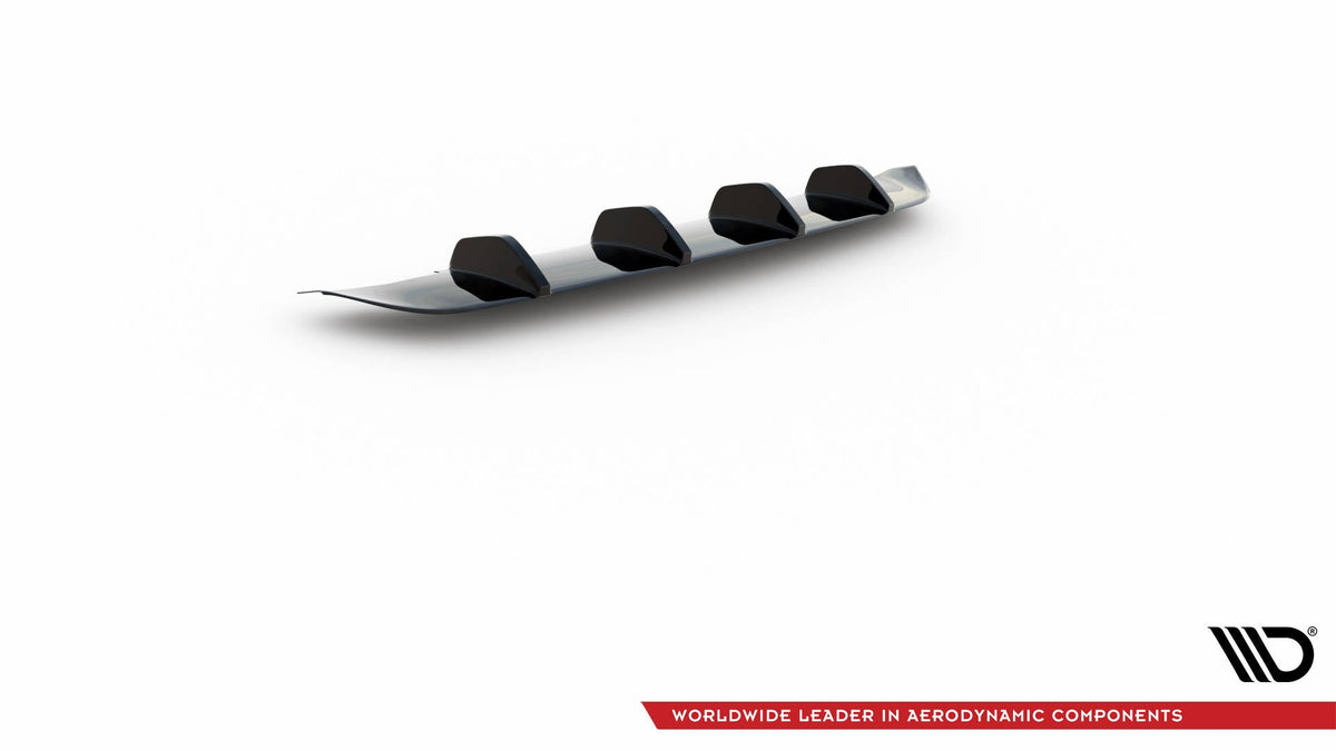 Maxton Design - Diffusor Heck Ansatz für Ford Mustang Mk5 Facelift - Aerowerk.