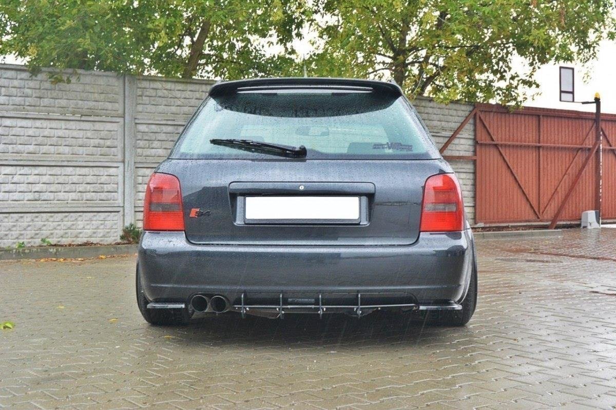 Maxton Design - Diffusor Heck Ansatz für Heckschürze für AUDI S4 B5 Avant - Aerowerk.