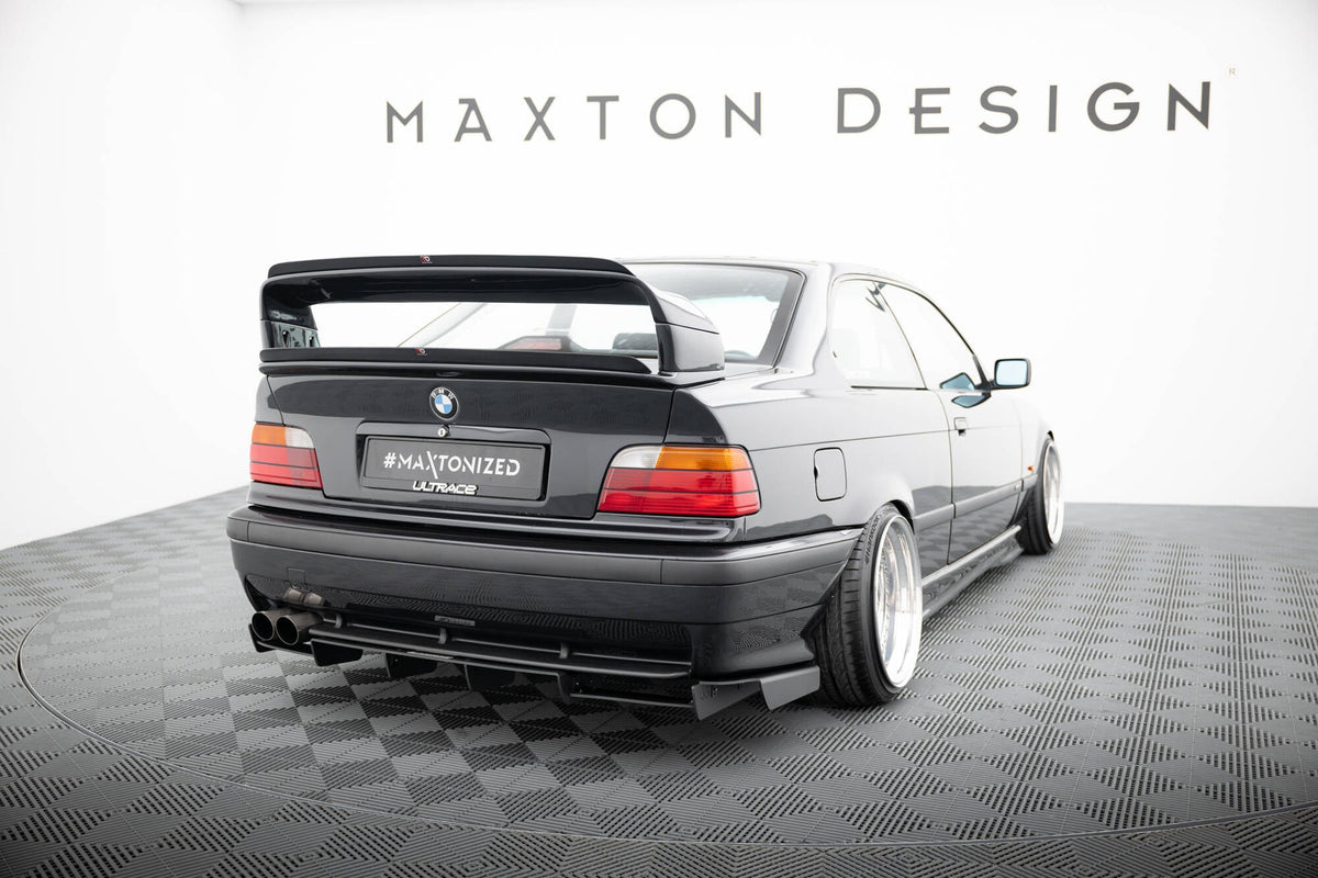 Maxton Design - Diffusor Heck Ansatz für Heckschürze für BMW M3 / 3er M - Paket E36 Coupe - Aerowerk.