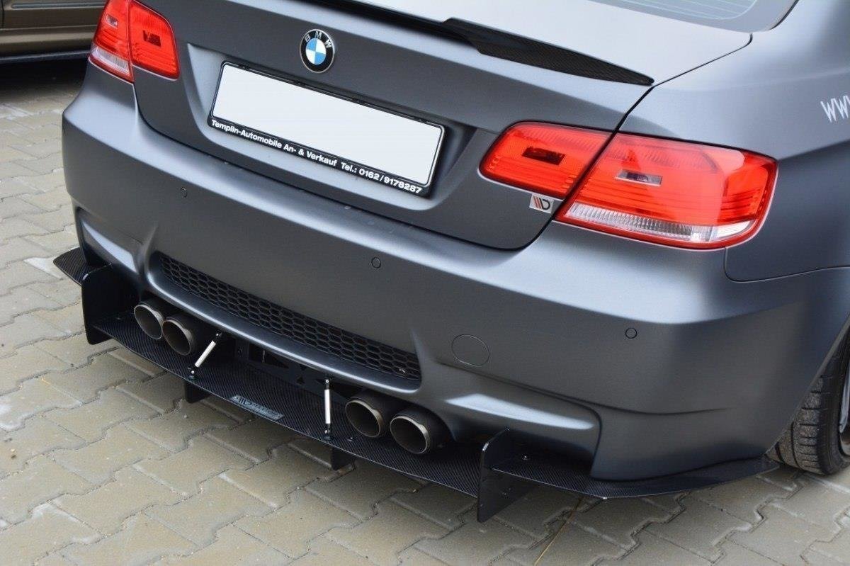 Maxton Design - Diffusor Heck Ansatz für Heckschürze für BMW M3 E92 / E93 - Aerowerk.