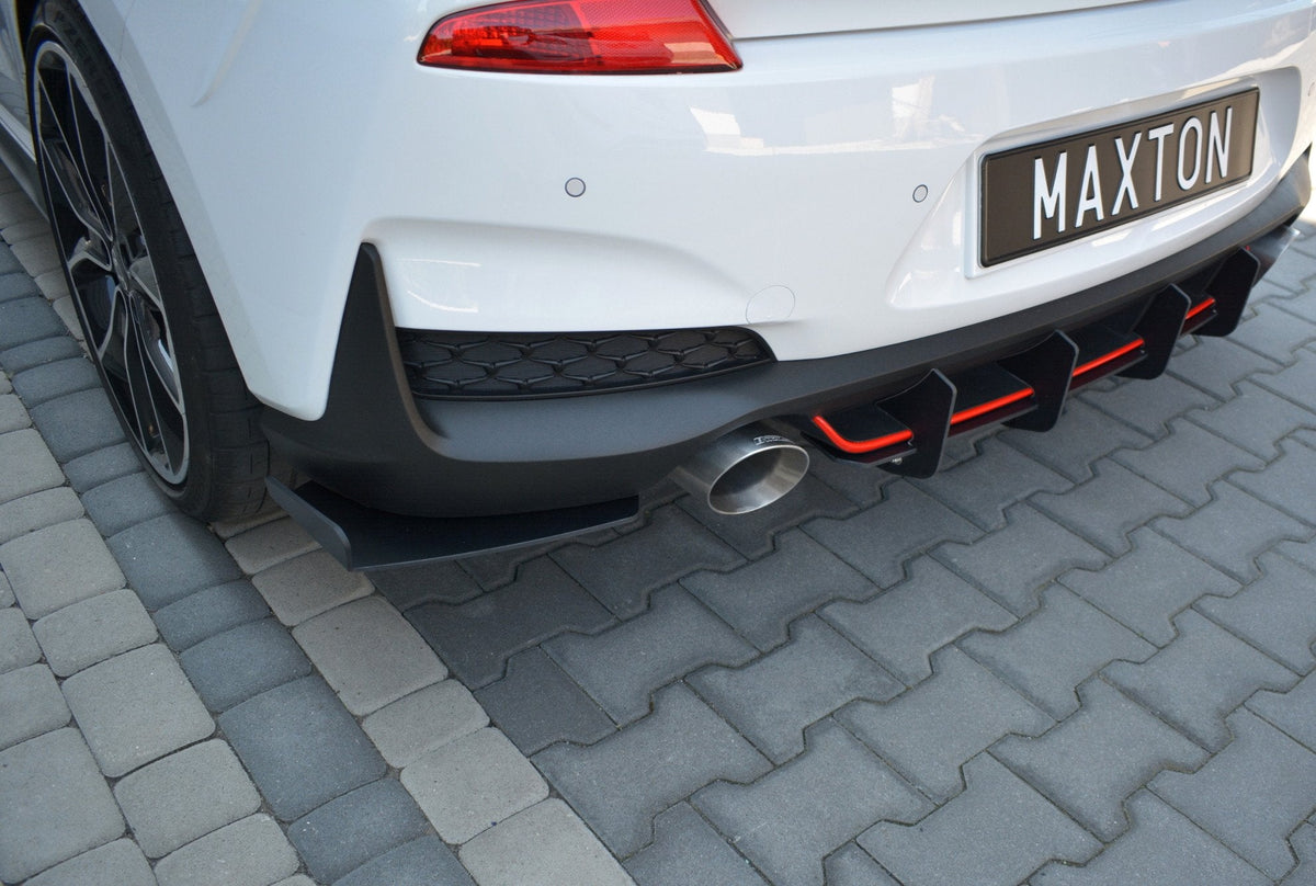 Maxton Design - Diffusor Heck Ansatz für Heckschürze für HYUNDAI I30 Mk3 N - Aerowerk.