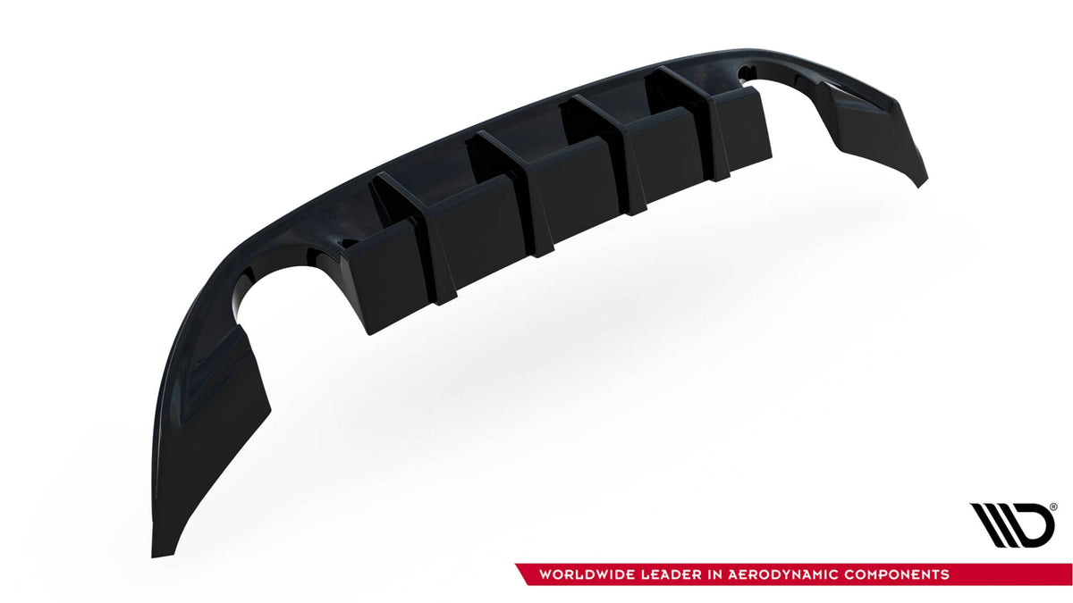 Maxton Design - Diffusor Heck Ansatz für Hyundai I30 N Hatchback Mk3 Facelift - Aerowerk.