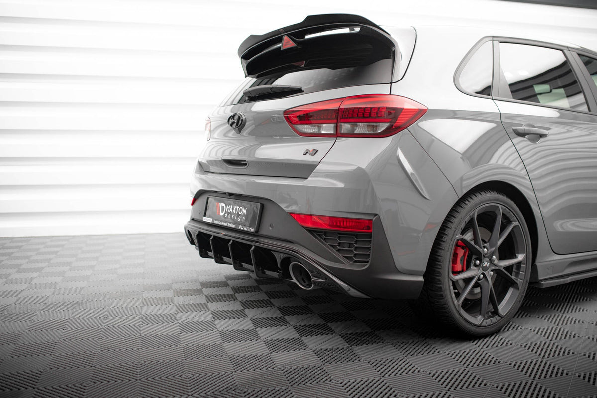 Maxton Design - Diffusor Heck Ansatz für Hyundai I30 N Hatchback Mk3 Facelift - Aerowerk.