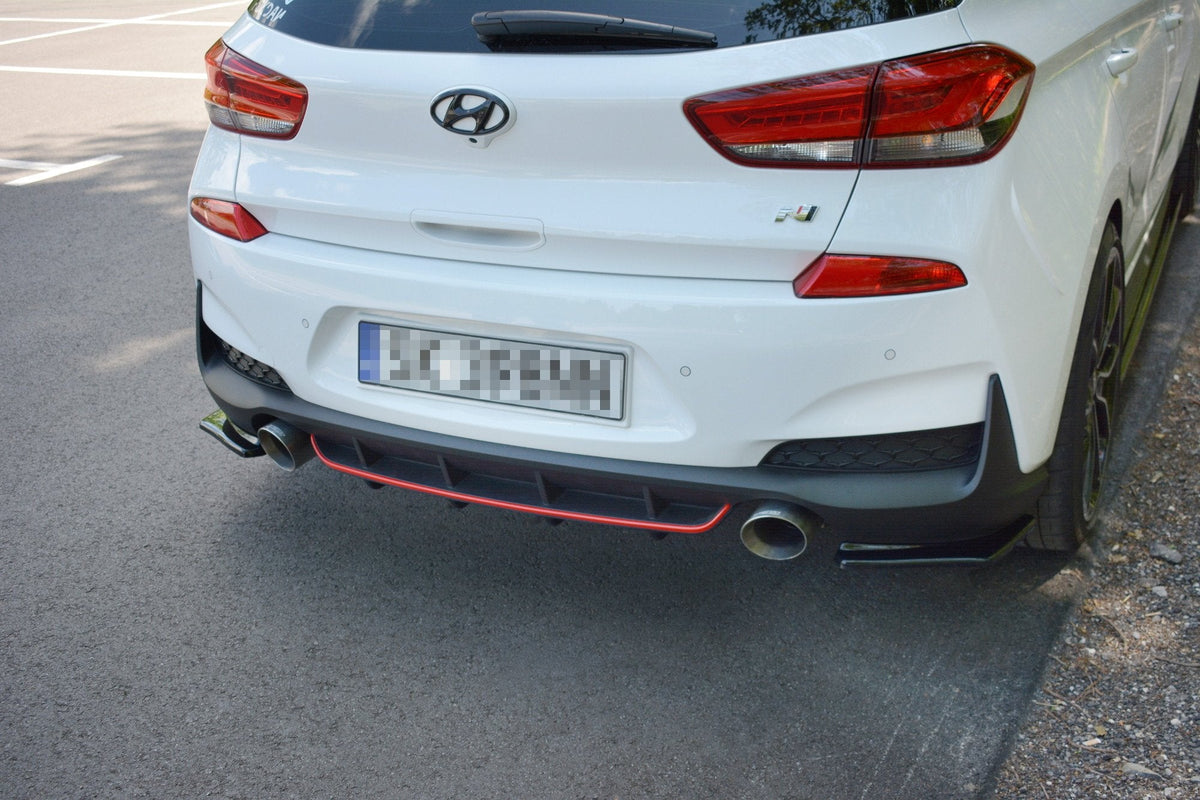 Maxton Design - Diffusor Heck Ansatz für Hyundai I30 N Mk3 Hatchback - Aerowerk.