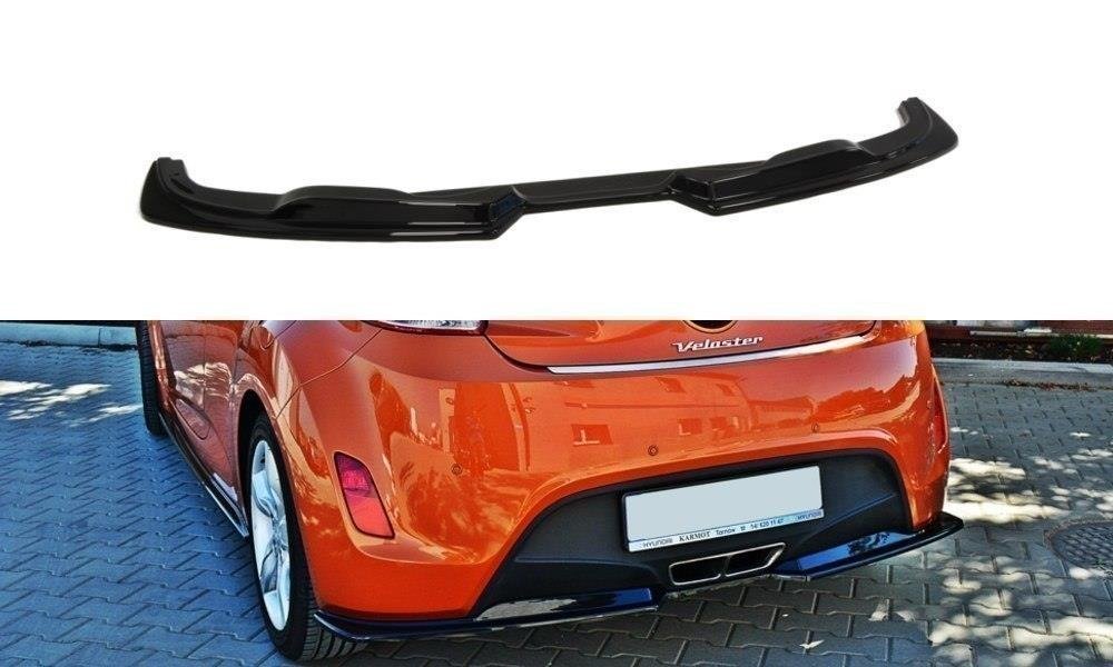 Maxton Design - Diffusor Heck Ansatz für Hyundai Veloster - Aerowerk.