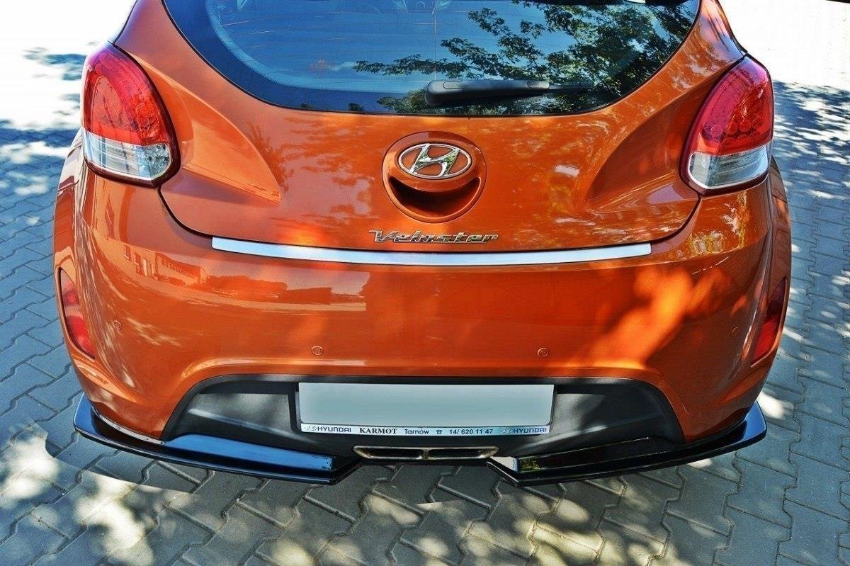 Maxton Design - Diffusor Heck Ansatz für Hyundai Veloster - Aerowerk.