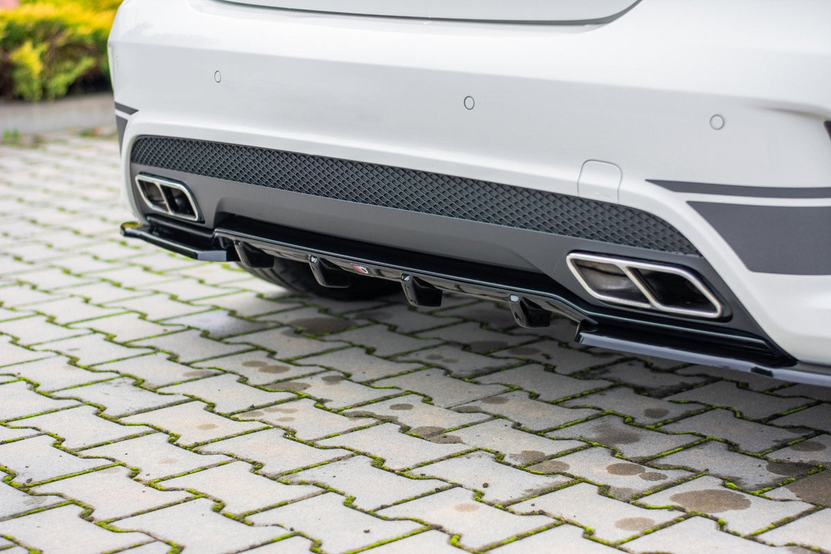 Maxton Design - Diffusor Heck Ansatz für Mercedes A45 AMG W176 - Aerowerk.