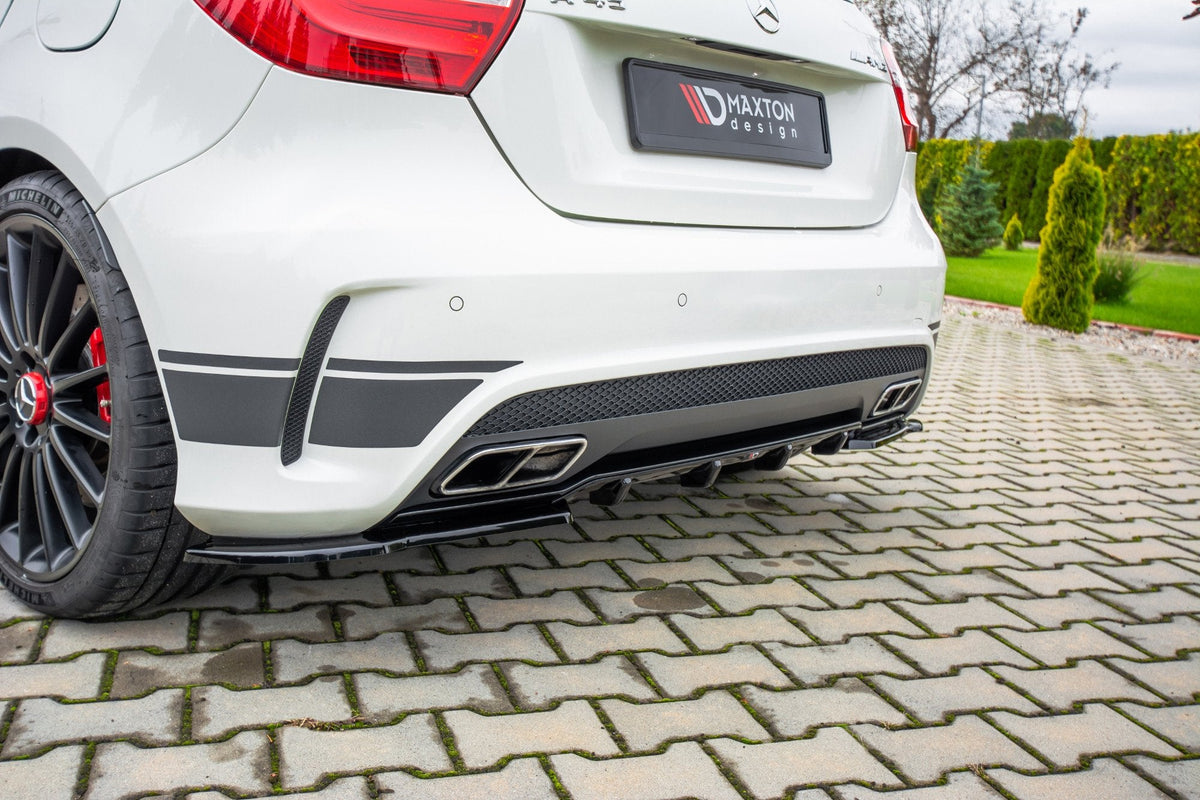 Maxton Design - Diffusor Heck Ansatz für Mercedes A45 AMG W176 - Aerowerk.