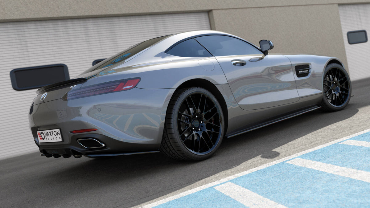 Maxton Design - Diffusor Heck Ansatz für Mercedes - AMG GT / GT S C190 Facelift - Aerowerk.