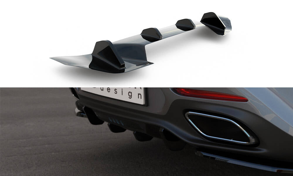 Maxton Design - Diffusor Heck Ansatz für Mercedes - AMG GT / GT S C190 Facelift - Aerowerk.