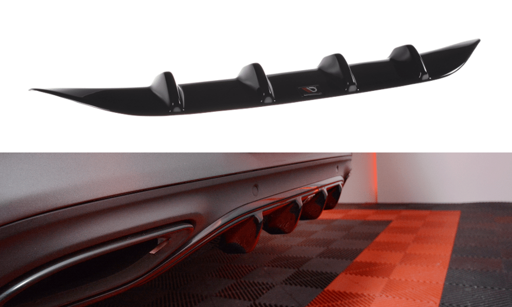 Maxton Design - Diffusor Heck Ansatz für MERCEDES - BENZ C - KLASSE W205 COUPE AMG - LINE - Aerowerk.