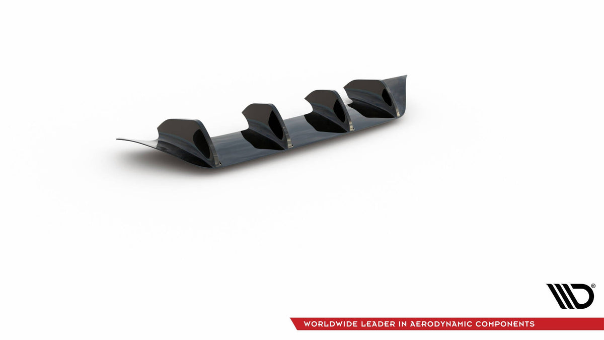 Maxton Design - Diffusor Heck Ansatz für Mercedes - Benz CLA AMG - Line X118 - Aerowerk.