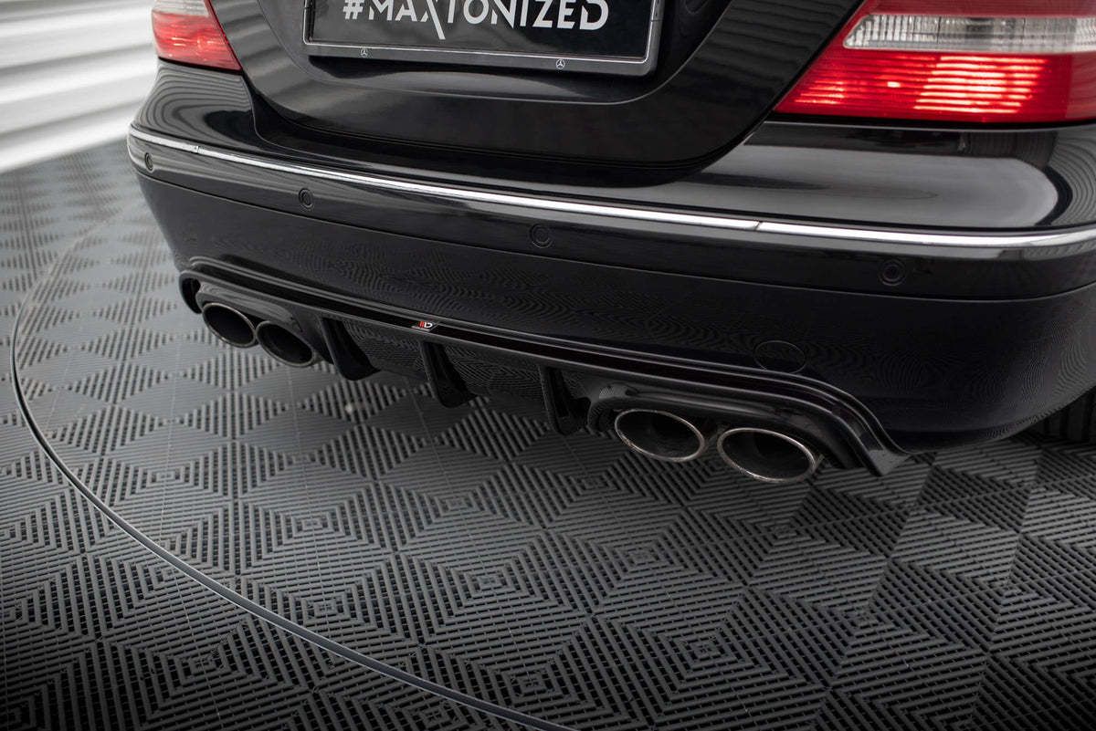 Maxton Design - Diffusor Heck Ansatz für Mercedes - Benz CLK W209 - Aerowerk.