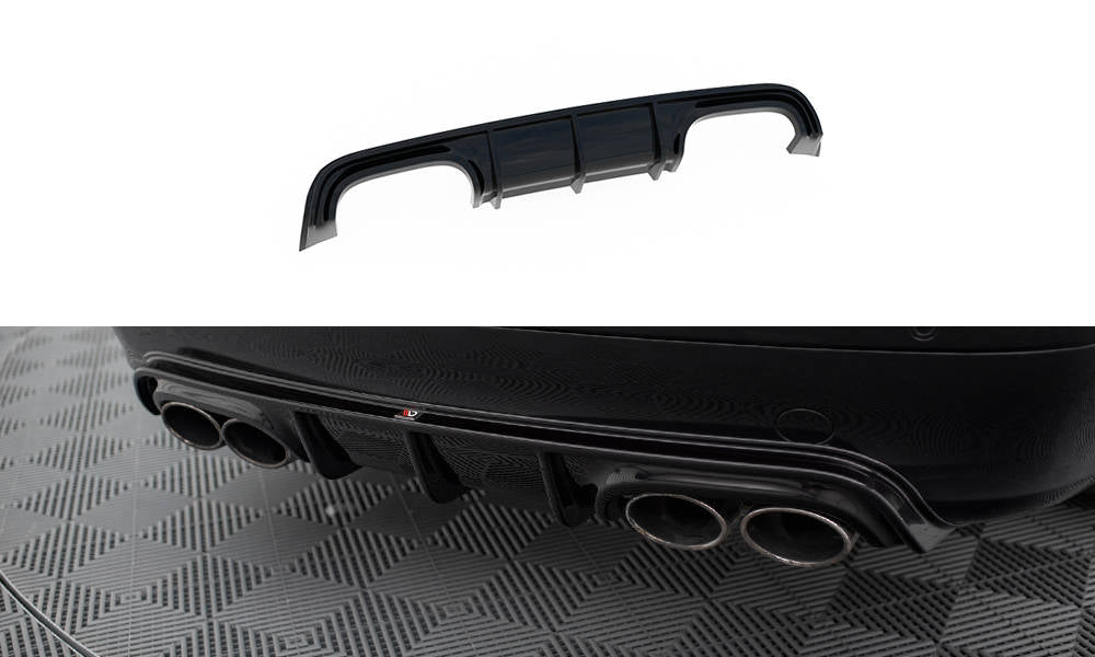 Maxton Design - Diffusor Heck Ansatz für Mercedes - Benz CLK W209 - Aerowerk.