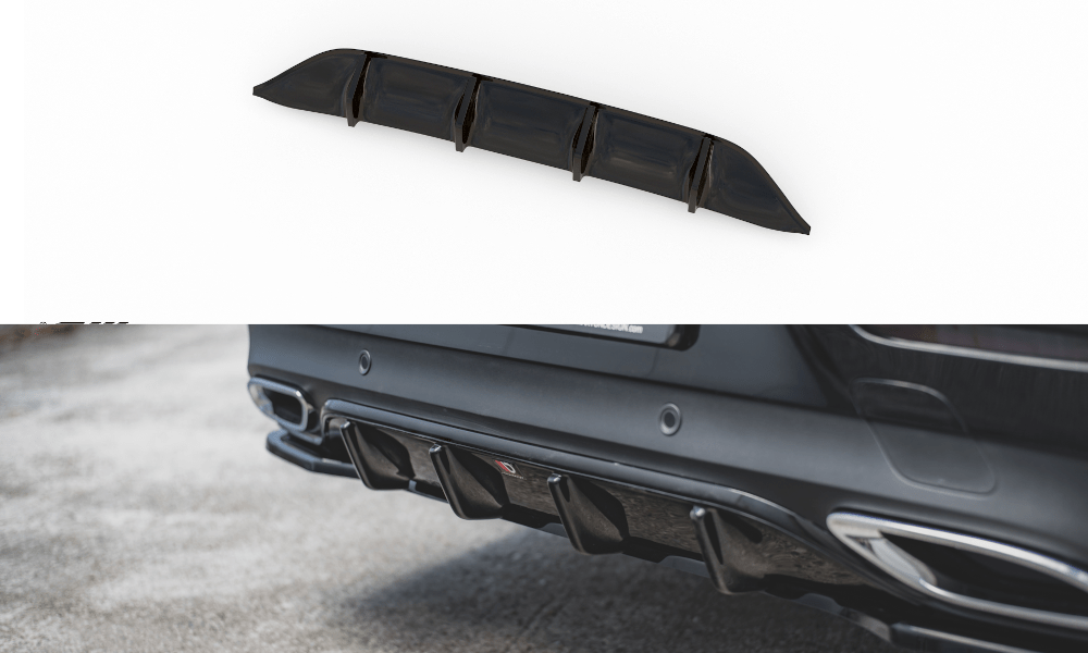 Maxton Design - Diffusor Heck Ansatz für Mercedes - Benz CLS AMG - Line C257 - Aerowerk.