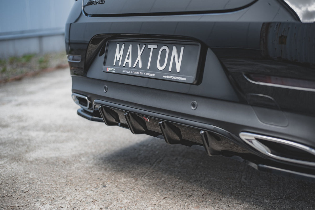 Maxton Design - Diffusor Heck Ansatz für Mercedes - Benz CLS AMG - Line C257 - Aerowerk.
