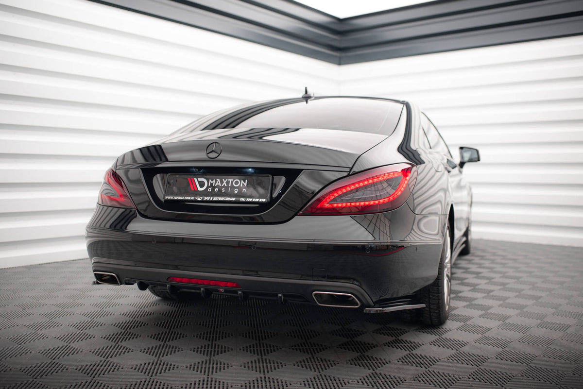 Maxton Design - Diffusor Heck Ansatz für Mercedes - Benz CLS C218 - Aerowerk.
