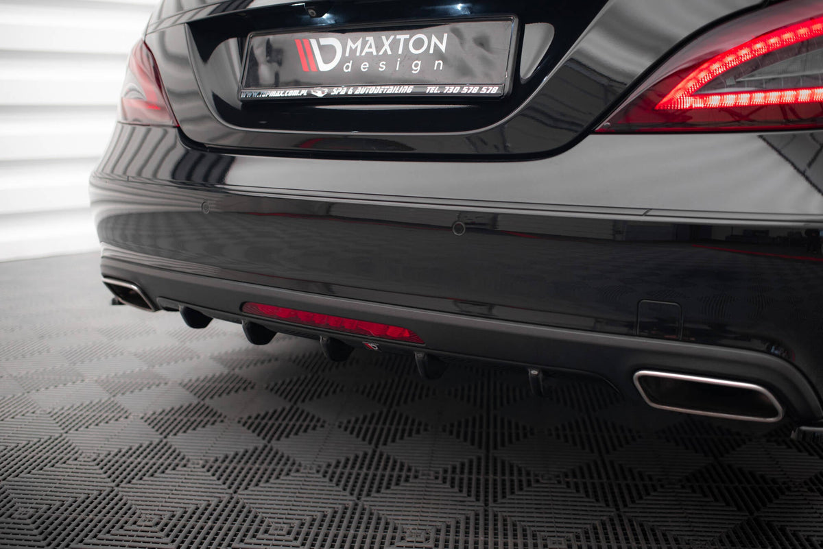 Maxton Design - Diffusor Heck Ansatz für Mercedes - Benz CLS C218 - Aerowerk.