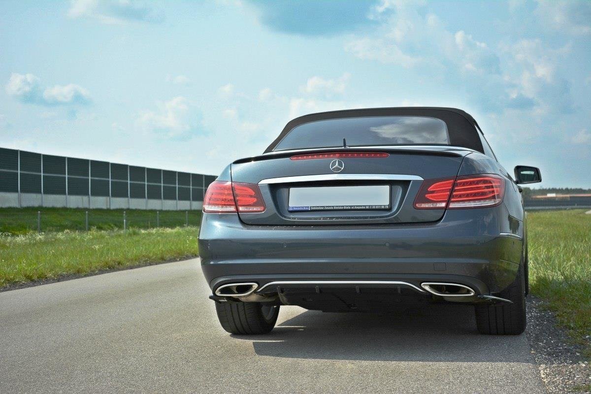 Maxton Design - Diffusor Heck Ansatz für Mercedes - Benz E Coupe / Cabrio C207 Facelift / A207 Facelit - Aerowerk.