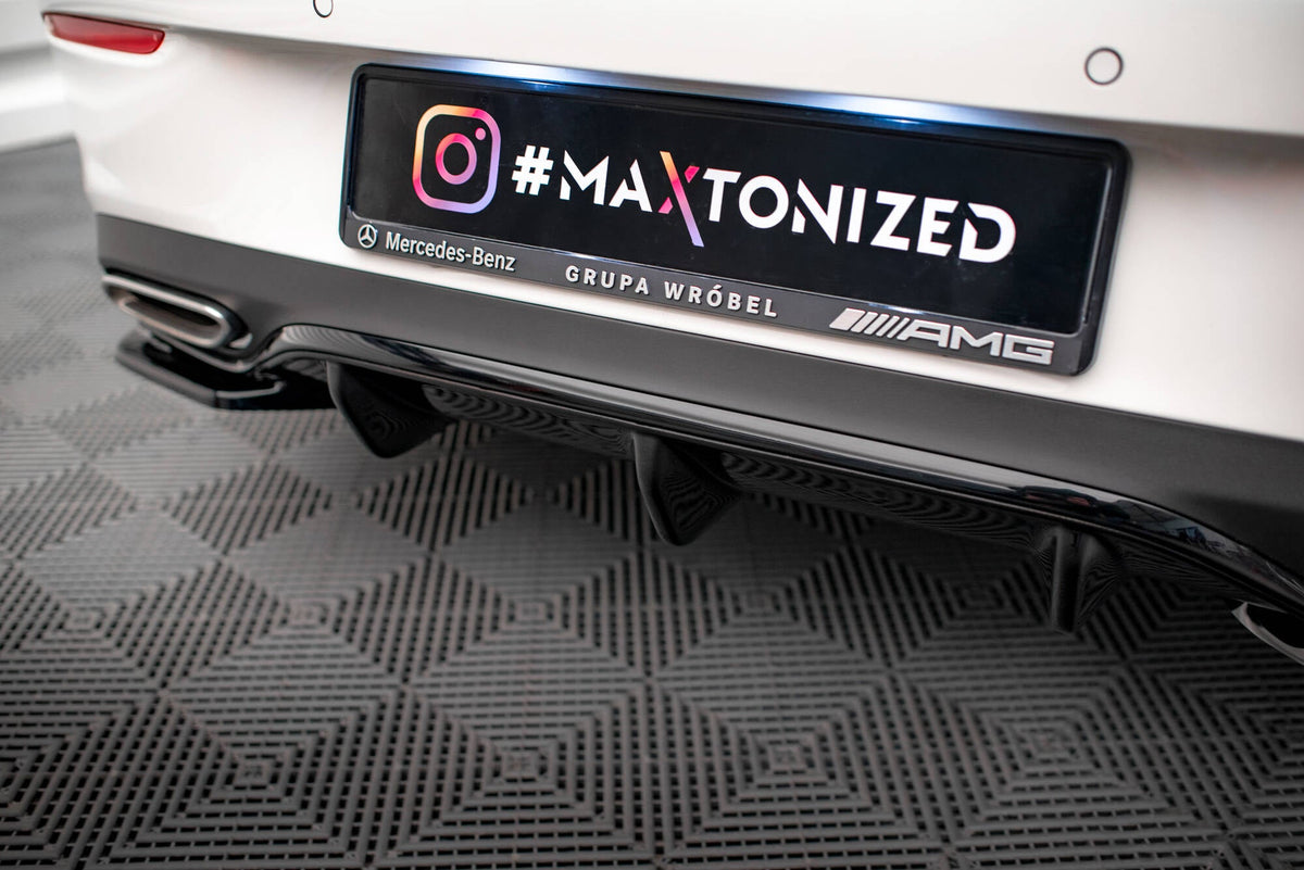 Maxton Design - Diffusor Heck Ansatz für Mercedes - Benz E - Klasse W213 Coupe(C238) / Cabriolet (A238) AMG - Line - Aerowerk.