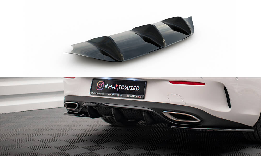 Maxton Design - Diffusor Heck Ansatz für Mercedes - Benz E - Klasse W213 Coupe(C238) / Cabriolet (A238) AMG - Line - Aerowerk.