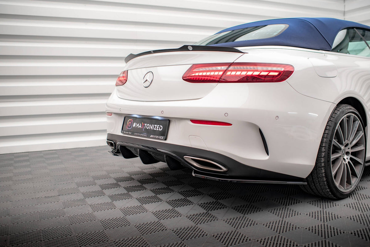 Maxton Design - Diffusor Heck Ansatz für Mercedes - Benz E - Klasse W213 Coupe(C238) / Cabriolet (A238) AMG - Line - Aerowerk.