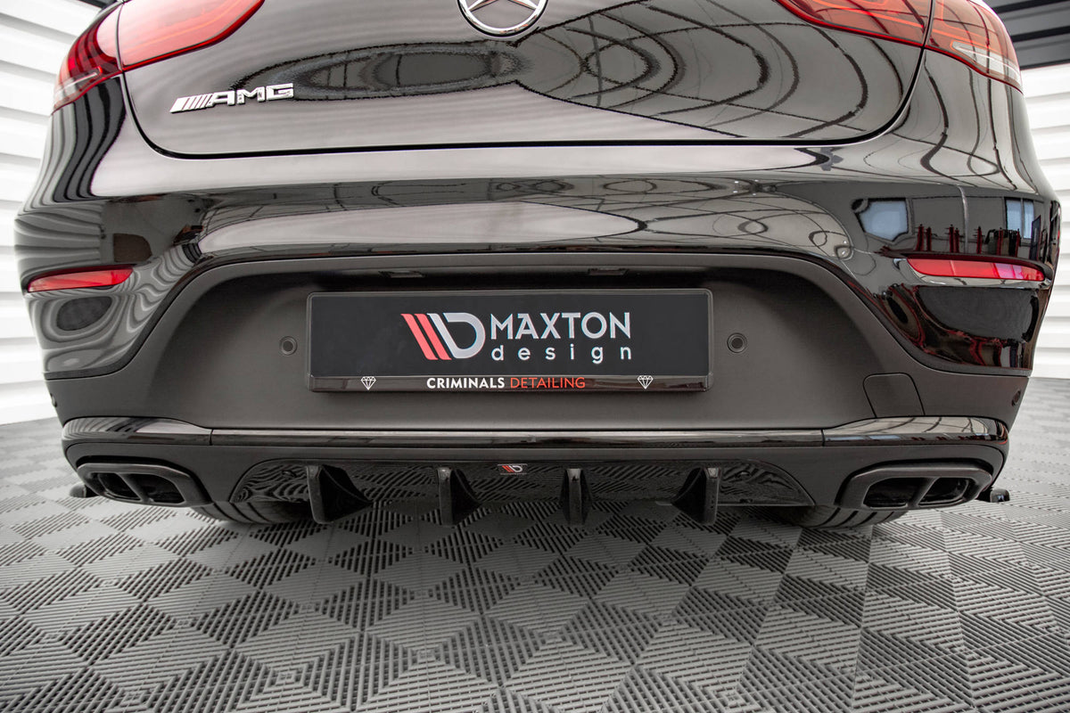 Maxton Design - Diffusor Heck Ansatz für Mercedes - Benz GLC Coupe AMG - Line C253 Facelift - Aerowerk.