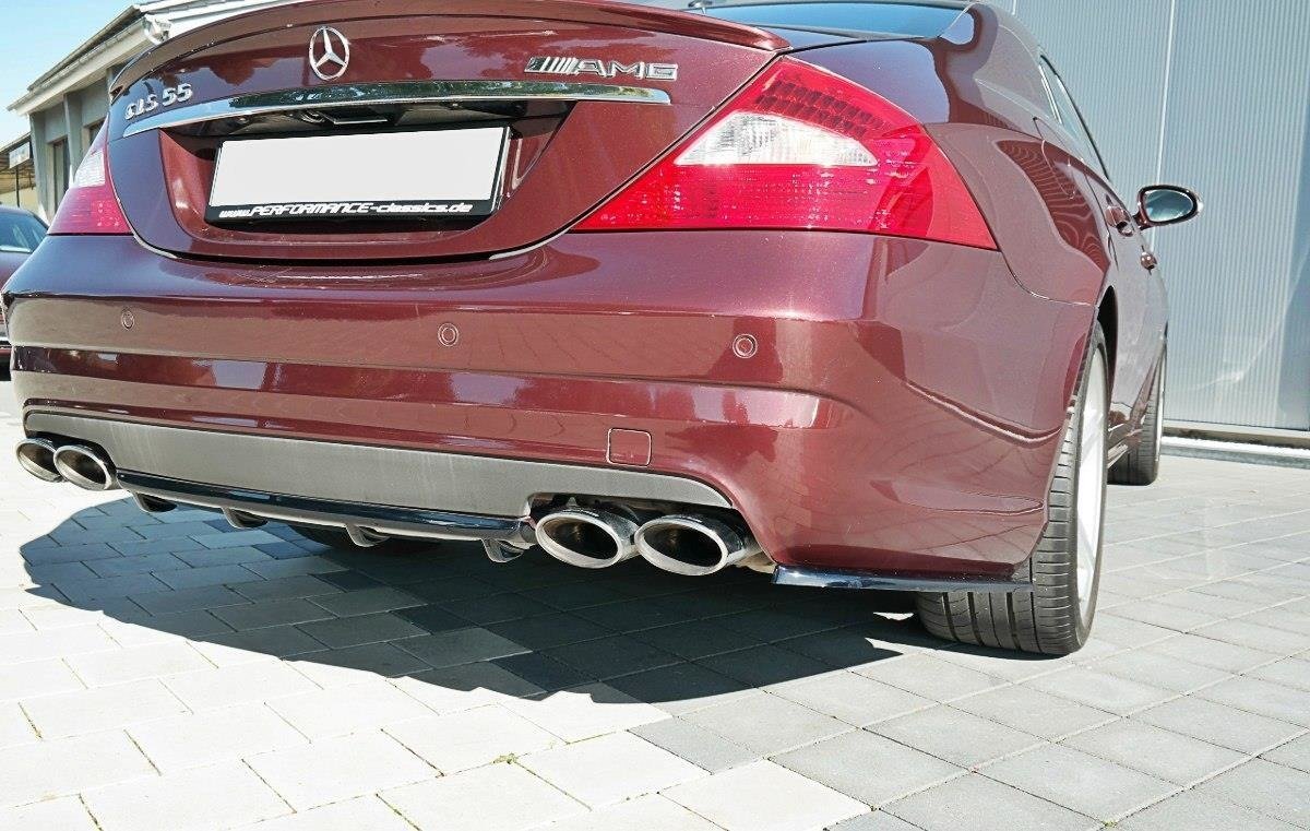 Maxton Design - Diffusor Heck Ansatz für Mercedes CLS C219 55AMG - Aerowerk.