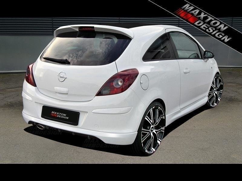 Maxton Design - Diffusor Heck Ansatz für OPEL CORSA D - Aerowerk.